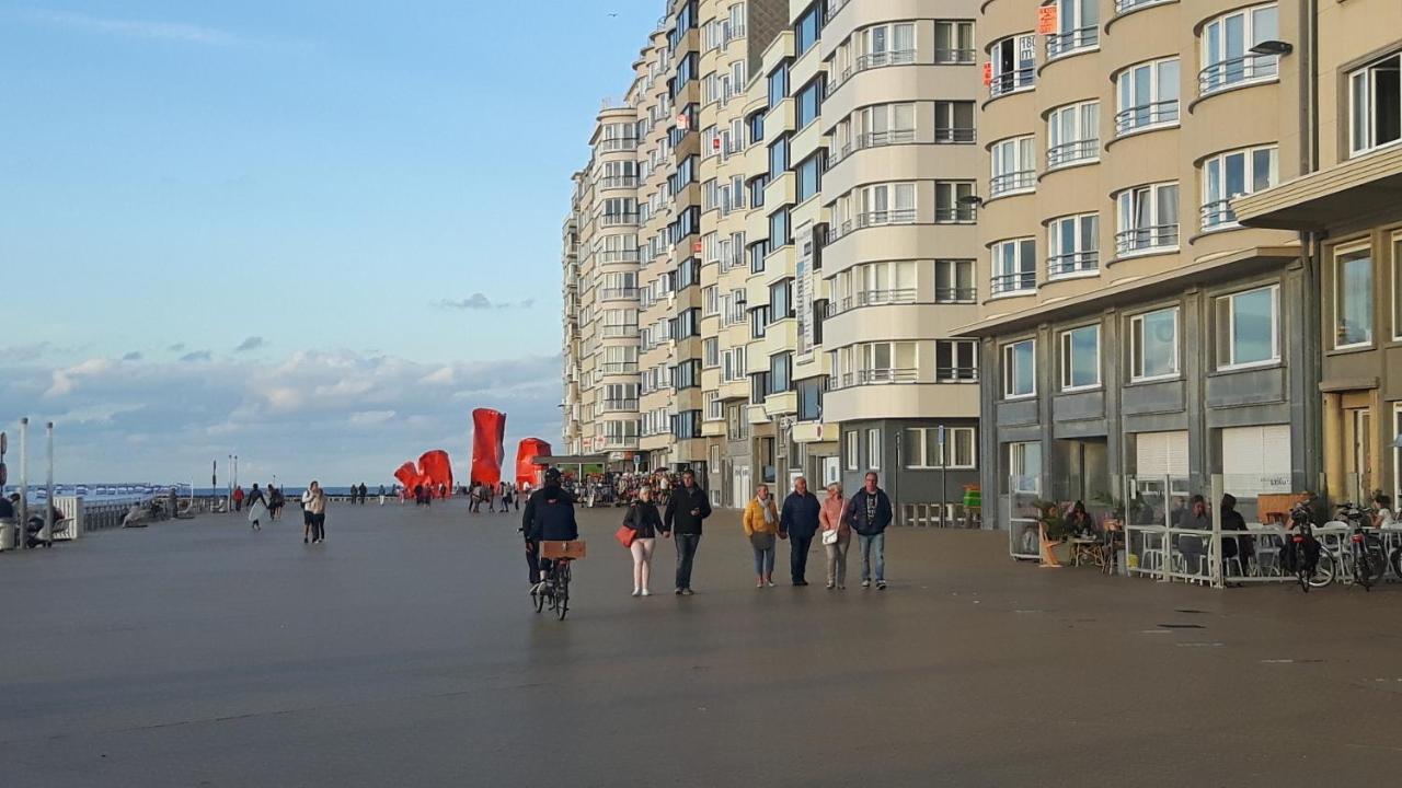 Ferienwohnung Frontaal Gelijkvloers Seaview 80M² 2 Slp Ostende Exterior foto